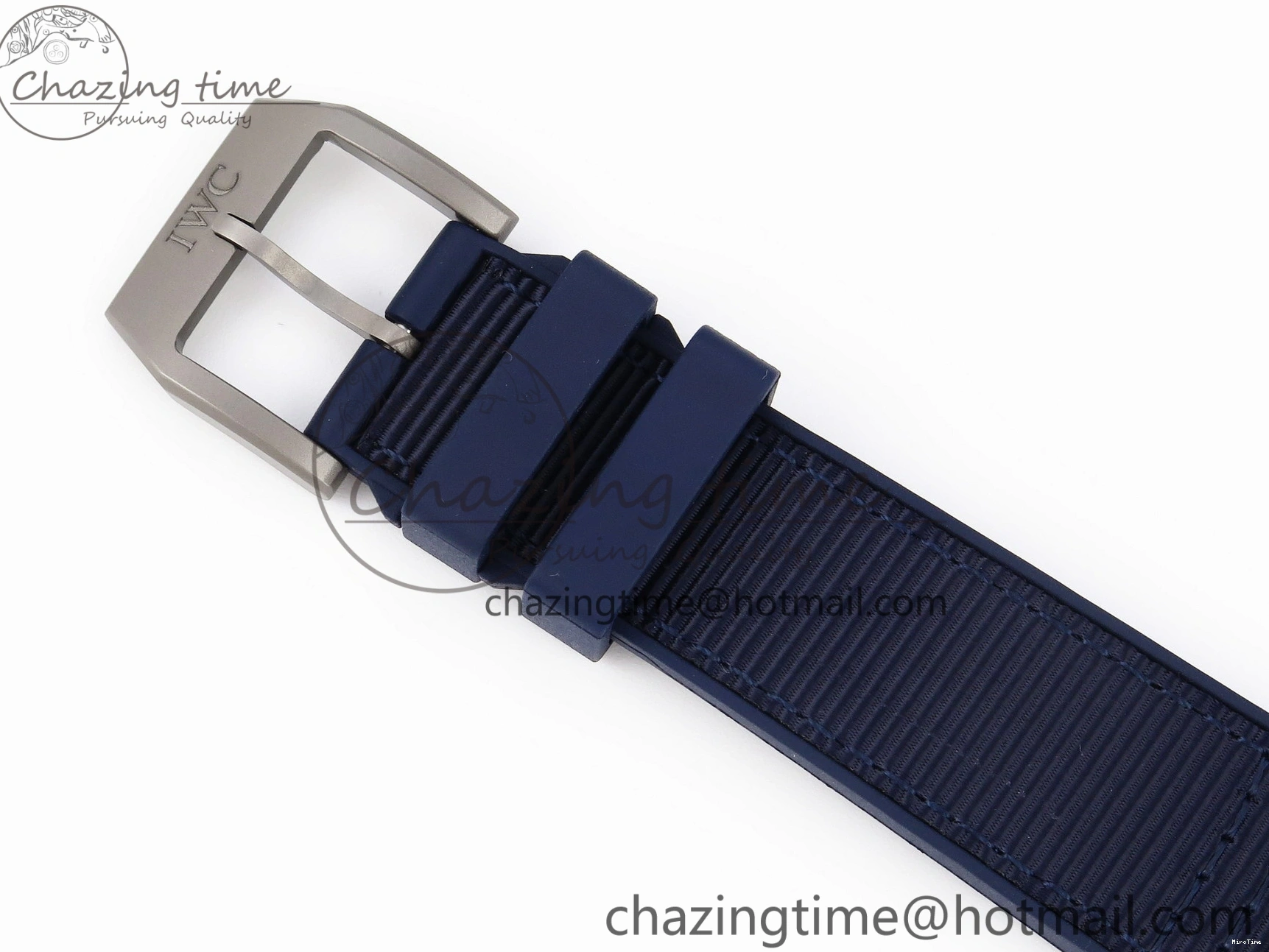 MIROTIME 0206 Original Pilot’s Watch Laureus Blue Ceramic IW328101 ZF 1:1 Best Edition on Blue Nylon Strap A 7027